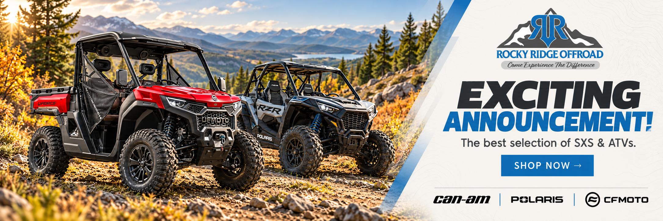 Rocky Ridge Offroad SXS & ATVs