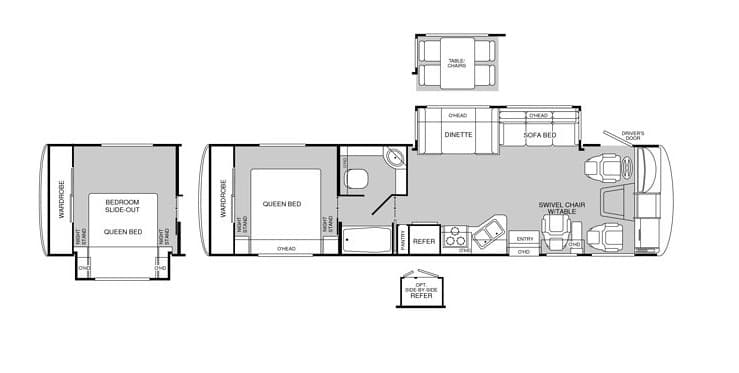 1999 Southwind floor plan