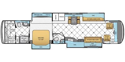 2014 Dutch Star floor plan