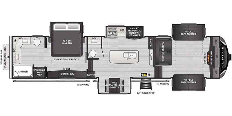 2025 Alpine floor plan
