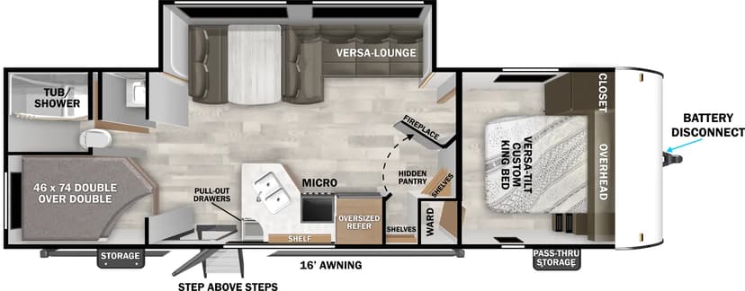 2026 Salem Cruise Lite floor plan